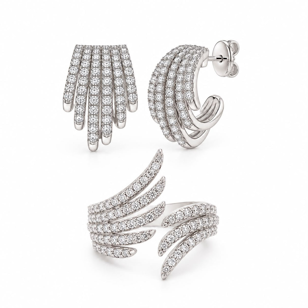 Serenity Set Earrings & Ring